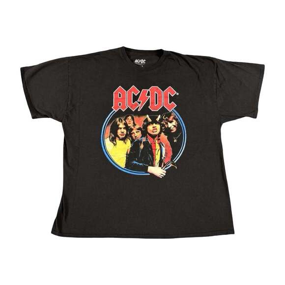 ACDC Other - AC/DC Highway To He’ll 1979 World Tour Short Sleeve Tshirt Size Large